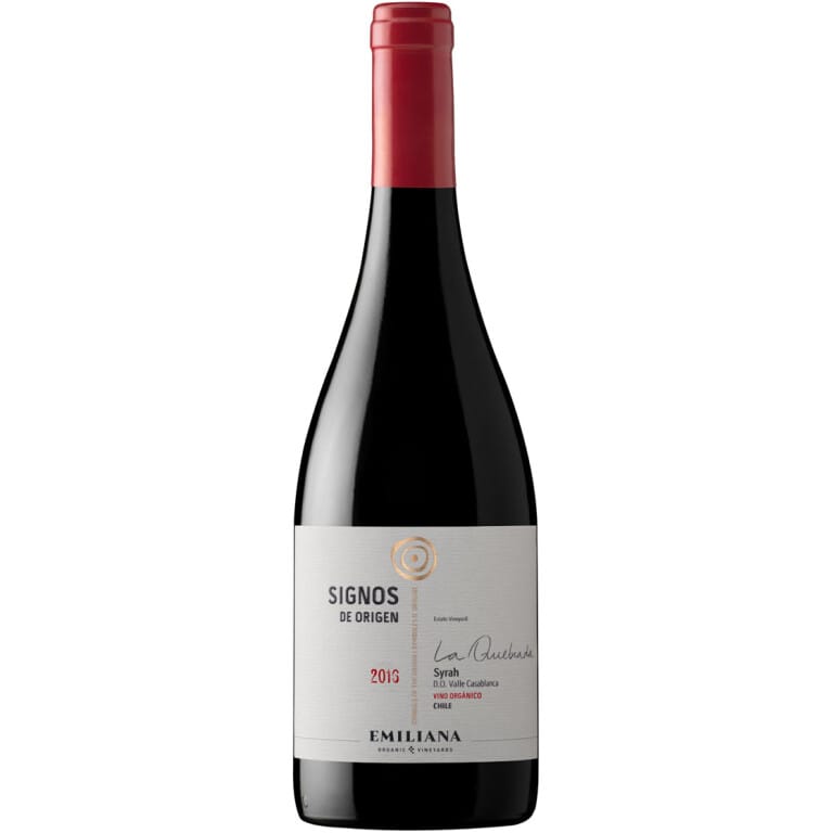 Signos de origen, La Quebrada, Syrah, Emiliana
