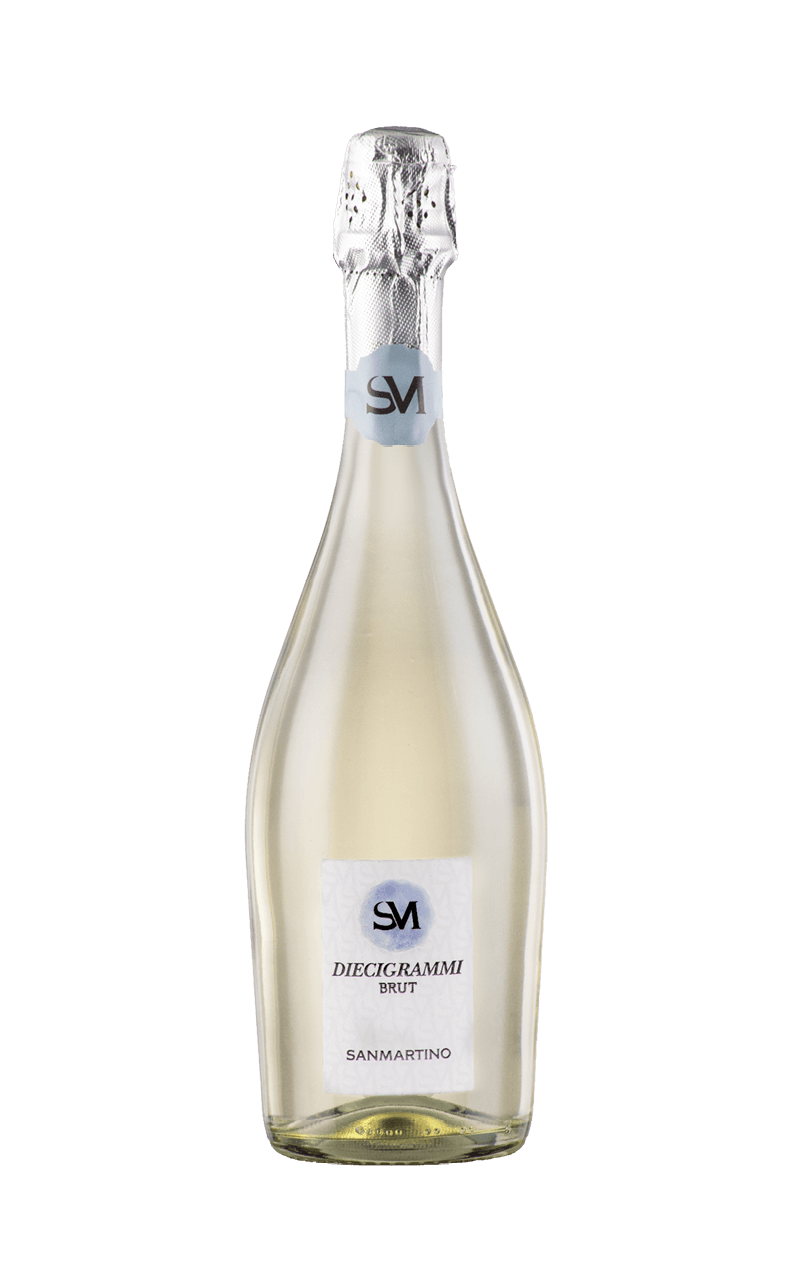 sm_sanmartino_diecigrammi_brut (1) San Martino, Italia, Spumant Diecigrammi Brut, 0,75L - imagine 1