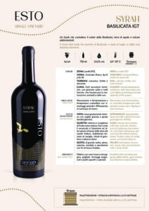 La Pruina, Italia, ESTO SYRAH BASILICATA IGP 14.50% 0.75L - imagine 2